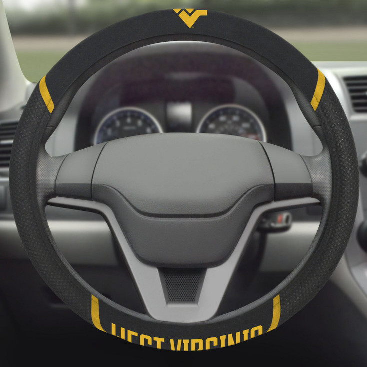 West Virginia University Steering Wheel Cover