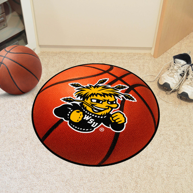 27" Wichita State University Basketball Style Round Mat