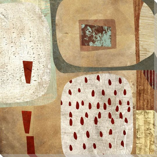Freeform Deliberations I Wrapped Canvas Giclee Art Print Wall Art