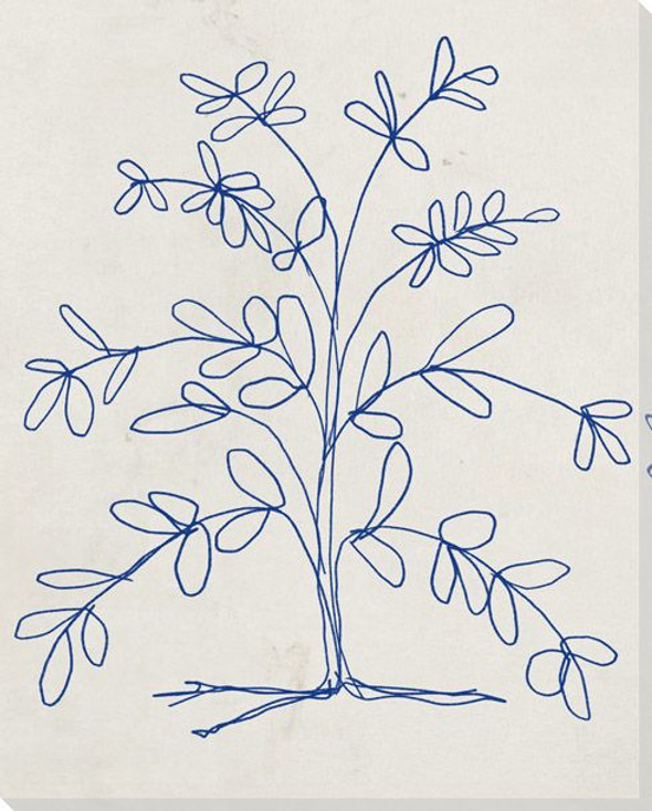Loose Botanical 2 Wrapped Canvas Giclee Art Print Wall Art