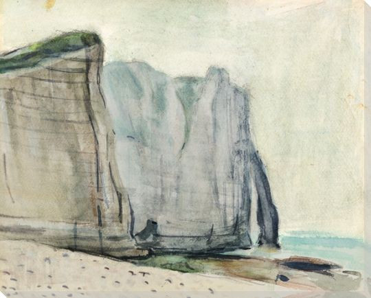 Etretat Wrapped Canvas Giclee Art Print Wall Art