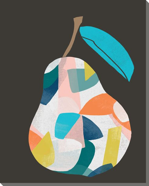 Fab Fruit I Wrapped Canvas Giclee Art Print Wall Art