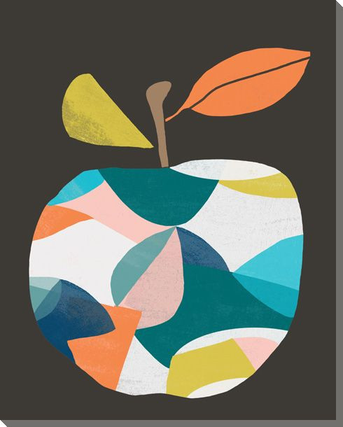 Fab Fruit III Wrapped Canvas Giclee Art Print Wall Art