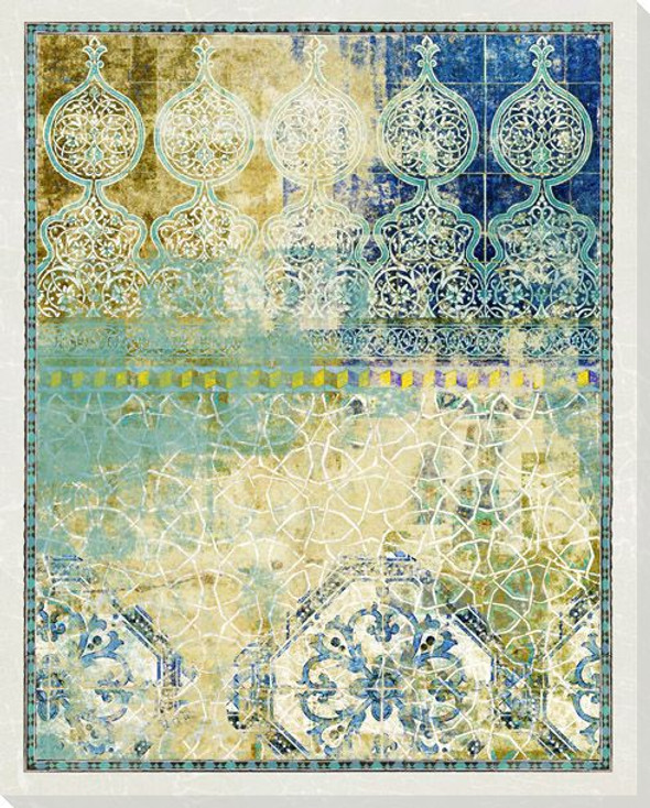 Textural Mixture 2 Wrapped Canvas Giclee Art Print Wall Art