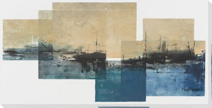 Shipwreck Wrapped Canvas Giclee Art Print Wall Art