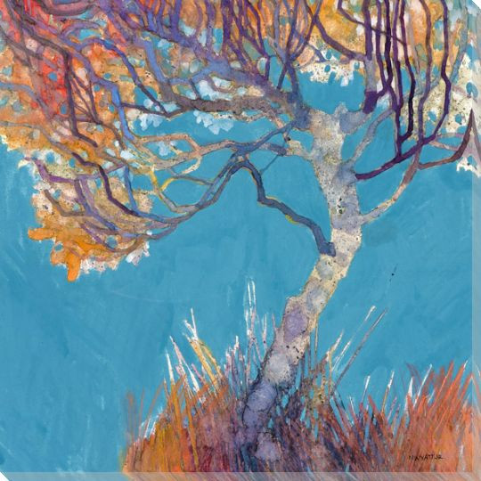 Arbor Mistique Trees 3 Wrapped Canvas Giclee Art Print Wall Art