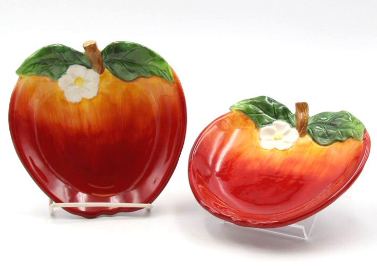 Apple Candy Dishes, Set of 4