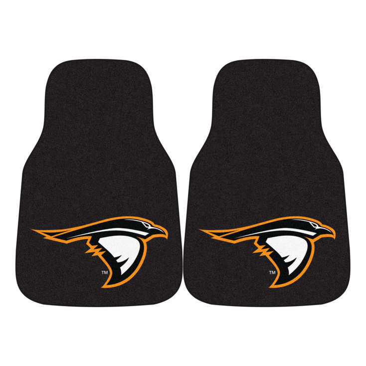 Anderson University (IN) Black Carpet Car Mat, Set of 2