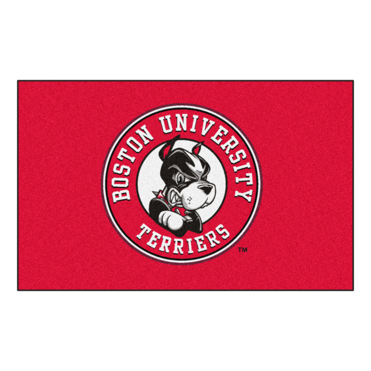 59.5" x 94.5" Boston University Red Rectangle Ulti Mat