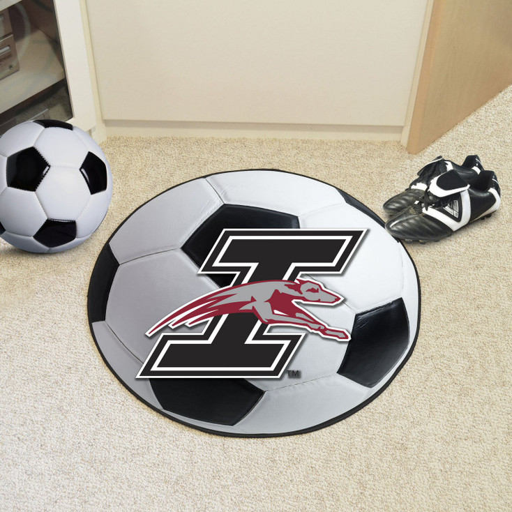 27" University of Indianapolis Soccer Ball Round Mat