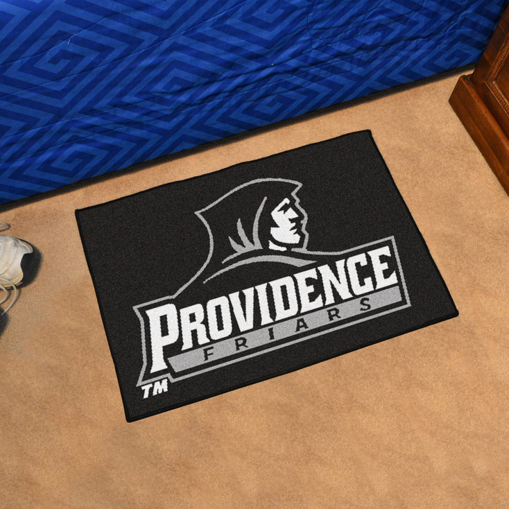 19" x 30" Providence College Black Rectangle Starter Mat