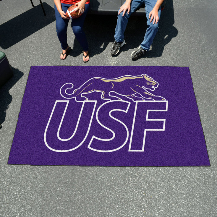 59.5" x 94.5" University of Sioux Falls Purple Rectangle Ulti Mat