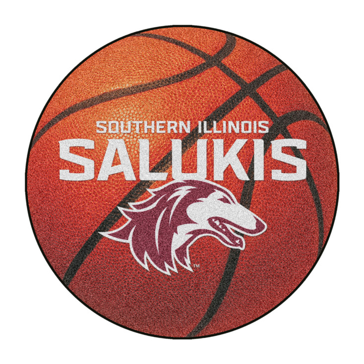 27" Southern Illinois University Basketball Style Round Mat