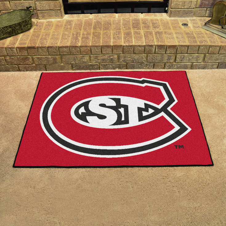 33.75" x 42.5" St. Cloud State University All Star Red Rectangle Mat