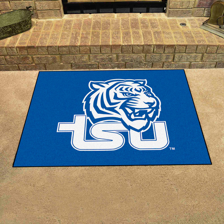 33.75" x 42.5" Tennessee State University All Star Black Rectangle Mat