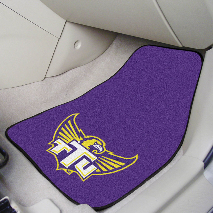 Tennessee Tech University Purple Carpet Car Mat, Set of 2