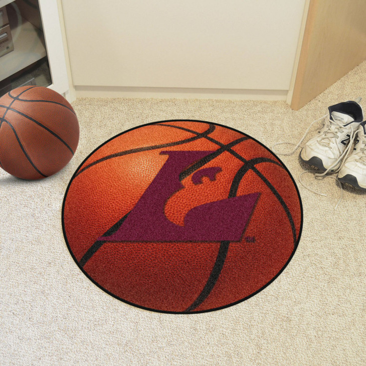 27" University of Wisconsin-La Crosse Basketball Style Round Mat