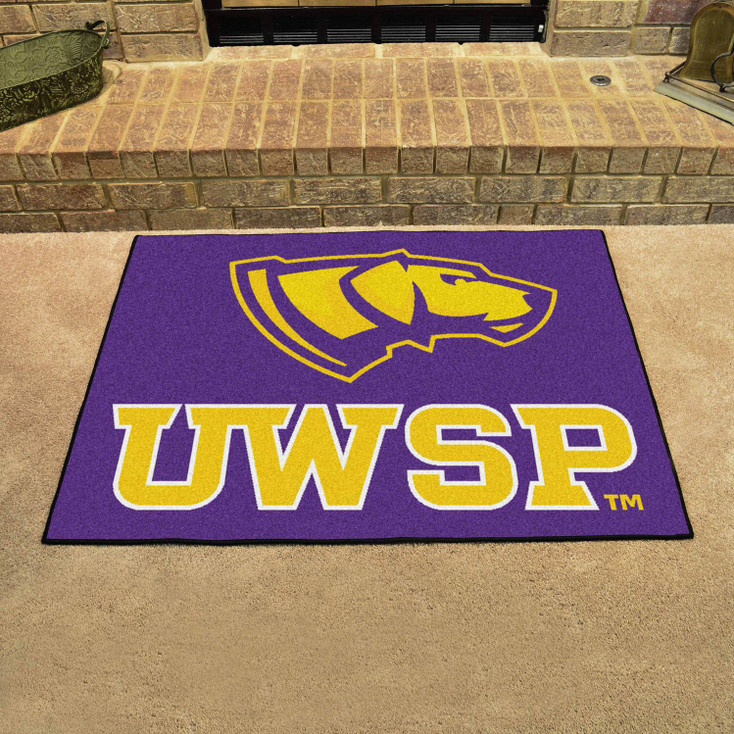 33.75" x 42.5" University of Wisconsin-Stevens Point All Star Purple Rectangle Mat