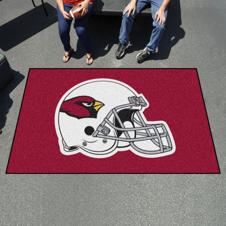 59.5" x 94.5" Arizona Cardinals Red Rectangle Ulti Mat