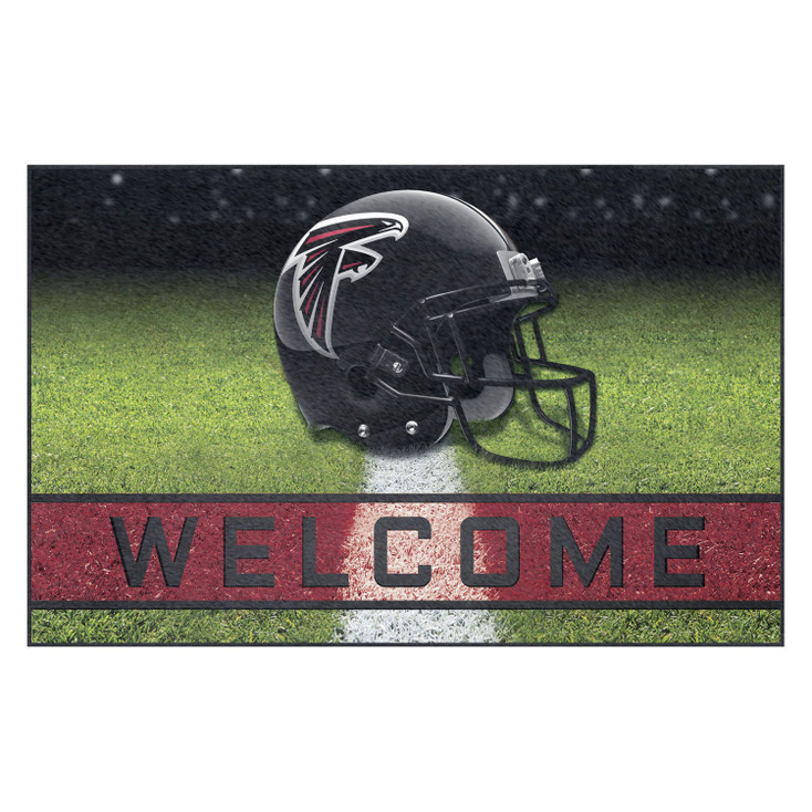 18" x 30" Atlanta Falcons Red Crumb Rubber Door Mat