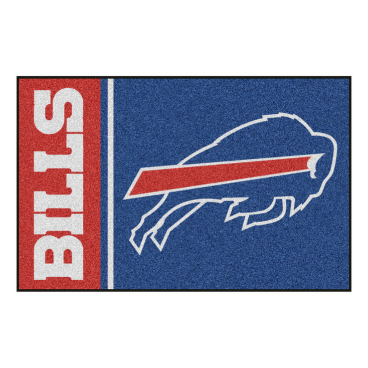 19" x 30" Buffalo Bills Uniform Blue Rectangle Starter Mat