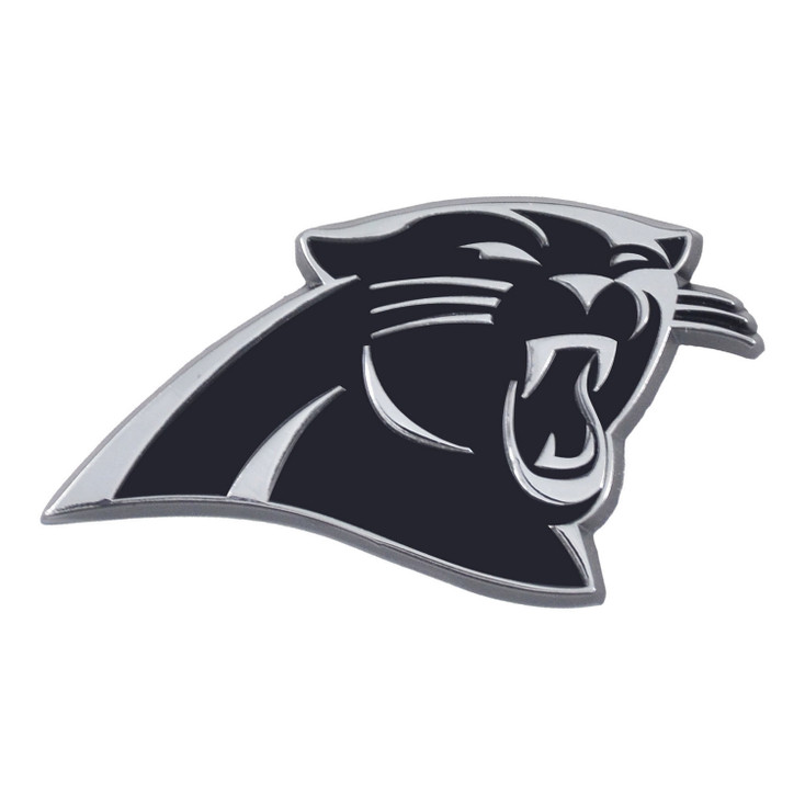 Carolina Panthers Chrome Emblem, Set of 2