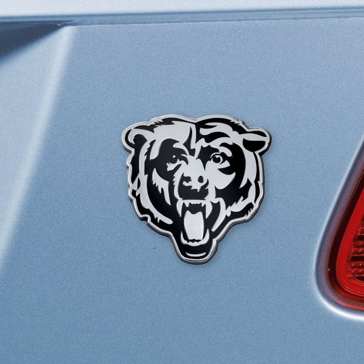 Chicago Bears Chrome Emblem, Set of 2