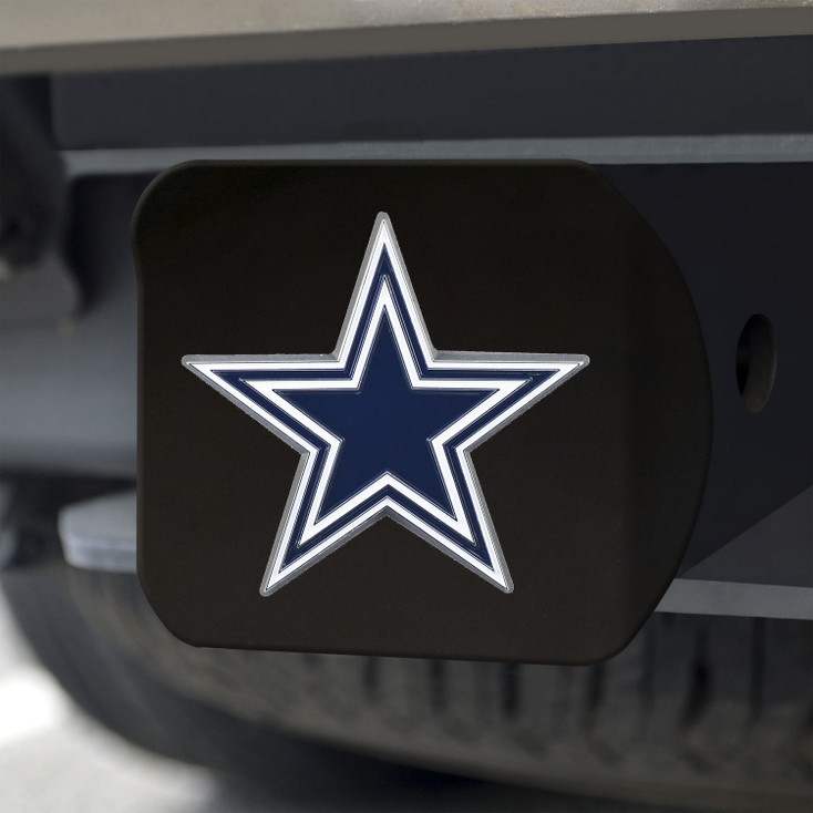 Dallas Cowboys Hitch Cover - Blue on Black