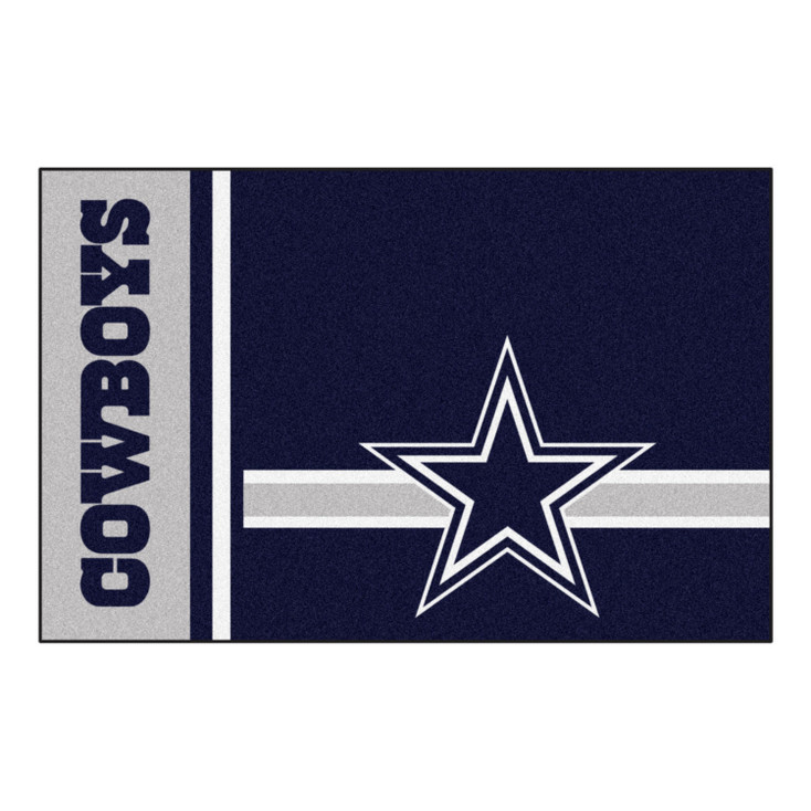 19" x 30" Dallas Cowboys Uniform Navy Rectangle Starter Mat