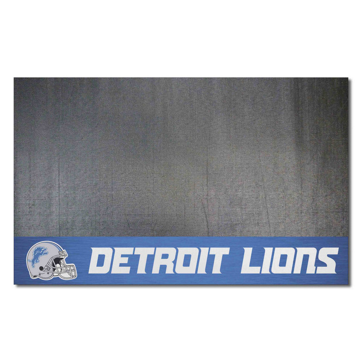 26" x 42" Detroit Lions Vinyl Grill Mat