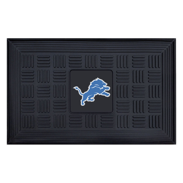 19.5" x 31.25" Detroit Lions Medallion Rectangle Door Mat