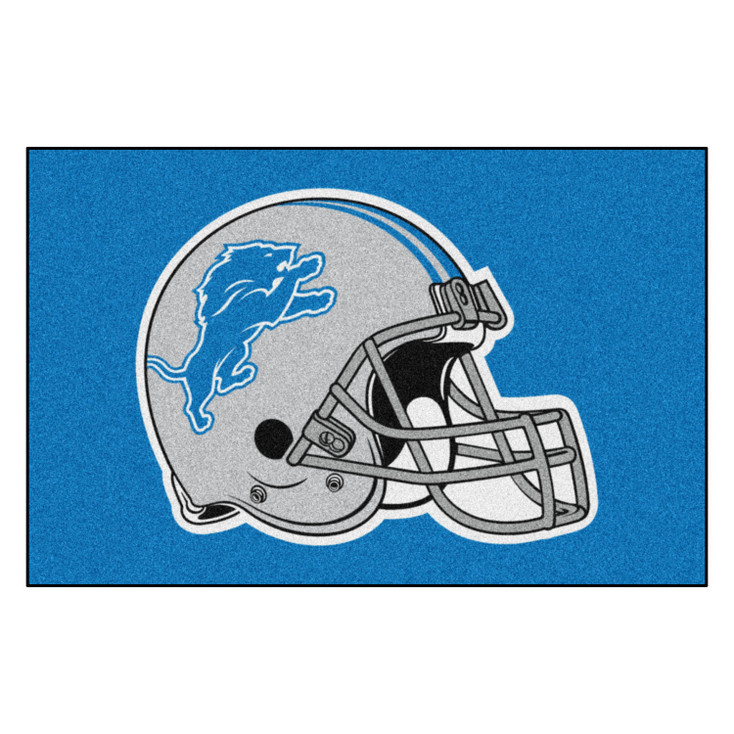 19" x 30" Detroit Lions Blue Rectangle Starter Mat