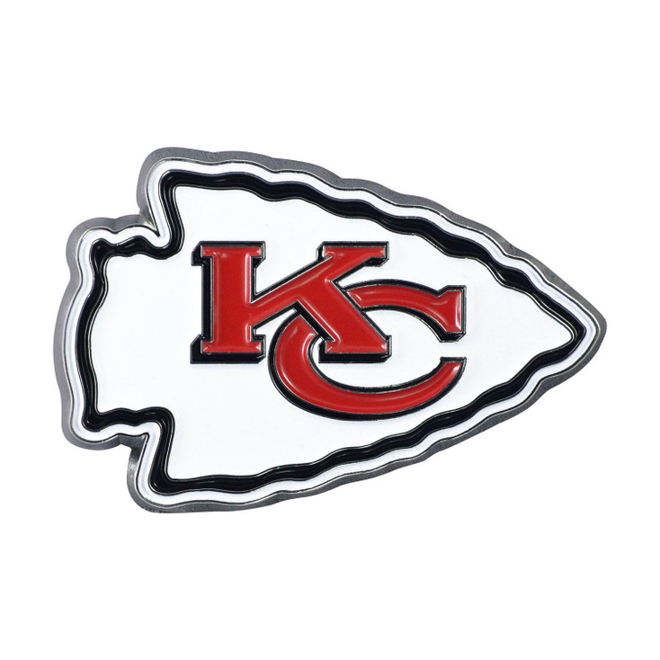 Kansas City Chiefs Red Emblem, Set of 2