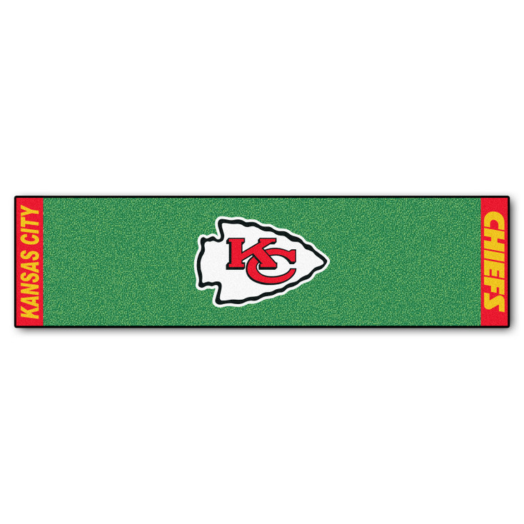 18" x 72" Kansas City Chiefs Putting Green Runner Mat