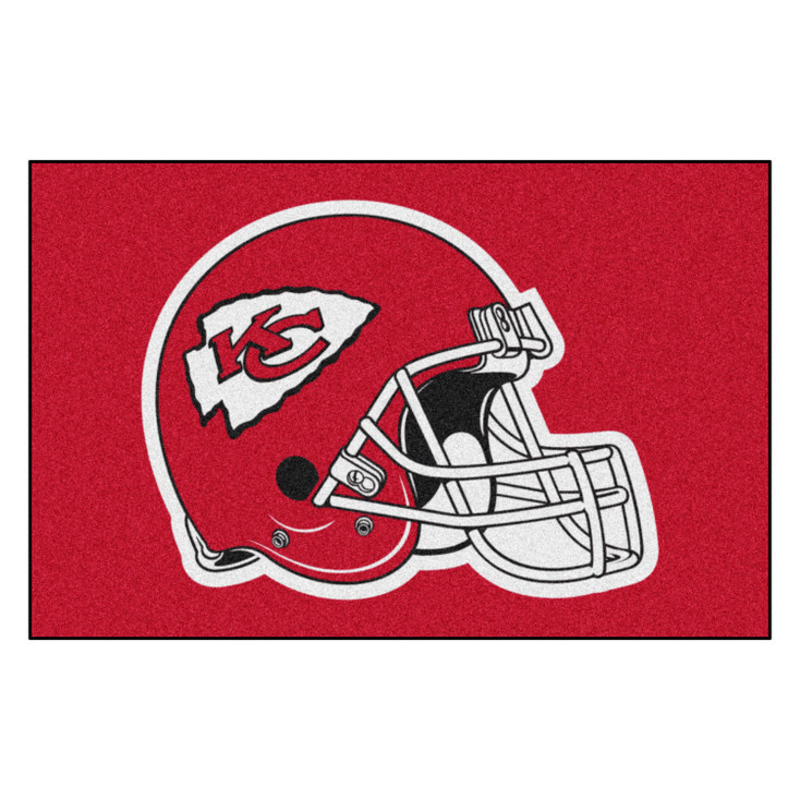 19" x 30" Kansas City Chiefs Red Rectangle Starter Mat