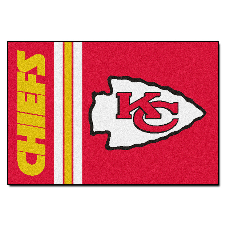 19" x 30" Kansas City Chiefs Uniform Red Rectangle Starter Mat