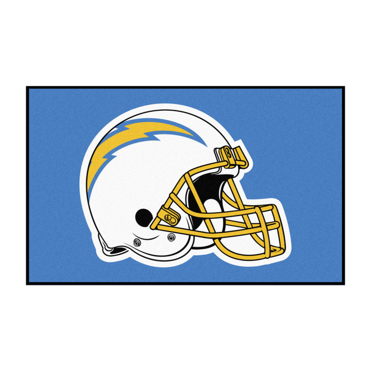 59.5" x 94.5" Los Angeles Chargers Navy Rectangle Ulti Mat