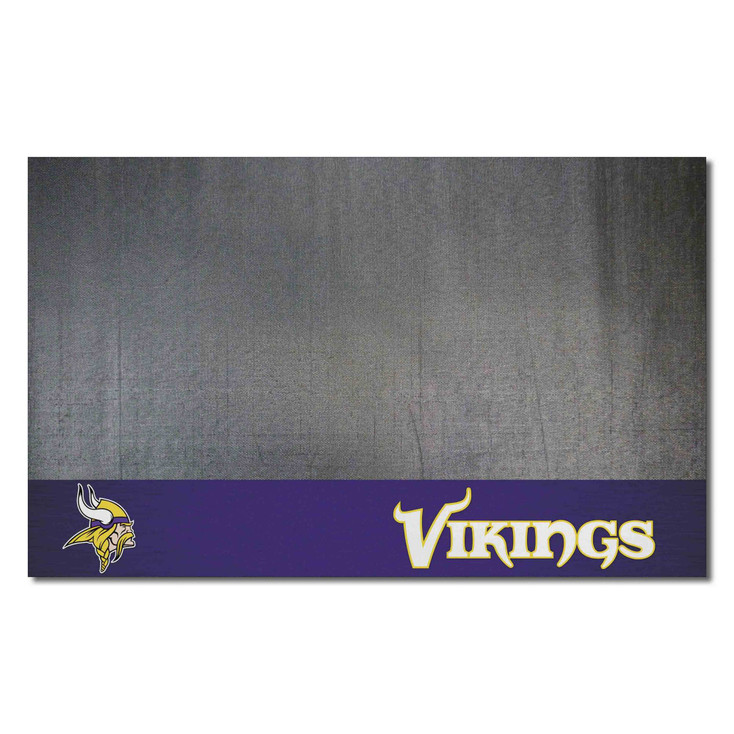26" x 42" Minnesota Vikings Vinyl Grill Mat