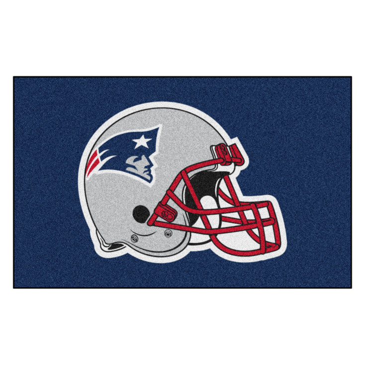 59.5" x 94.5" New England Patriots Navy Rectangle Ulti Mat