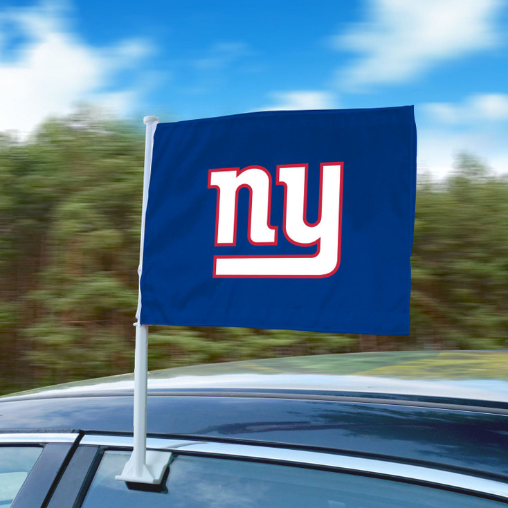 11" x 14" New York Giants Blue Car Flag