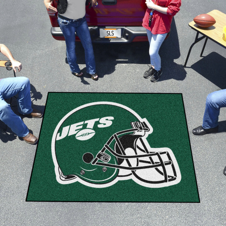 59.5" x 71" New York Jets Green Tailgater Mat