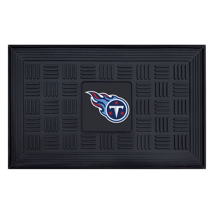 19.5" x 31.25" Tennessee Titans Medallion Rectangle Door Mat
