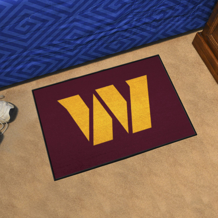 19" x 30" Washington Commanders Maroon Rectangle Starter Mat