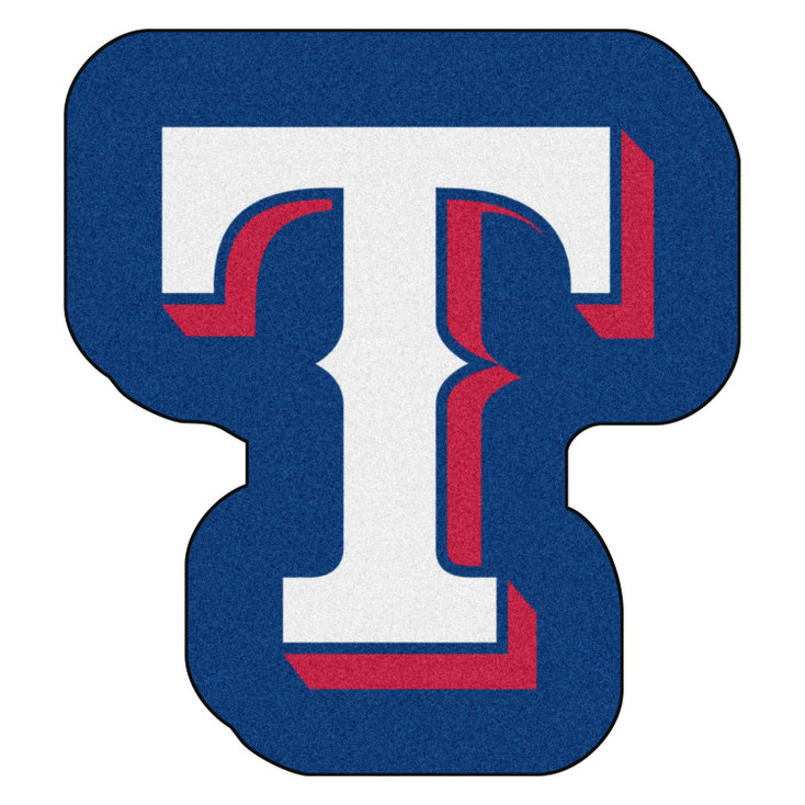 Texas Rangers Blue Mascot Mat