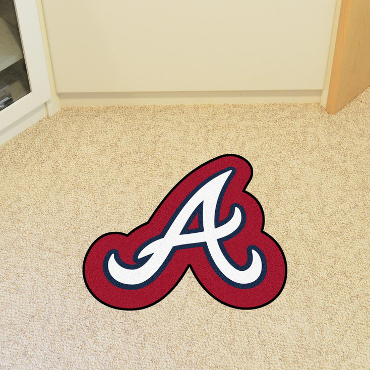 Atlanta Braves Blue Mascot Mat