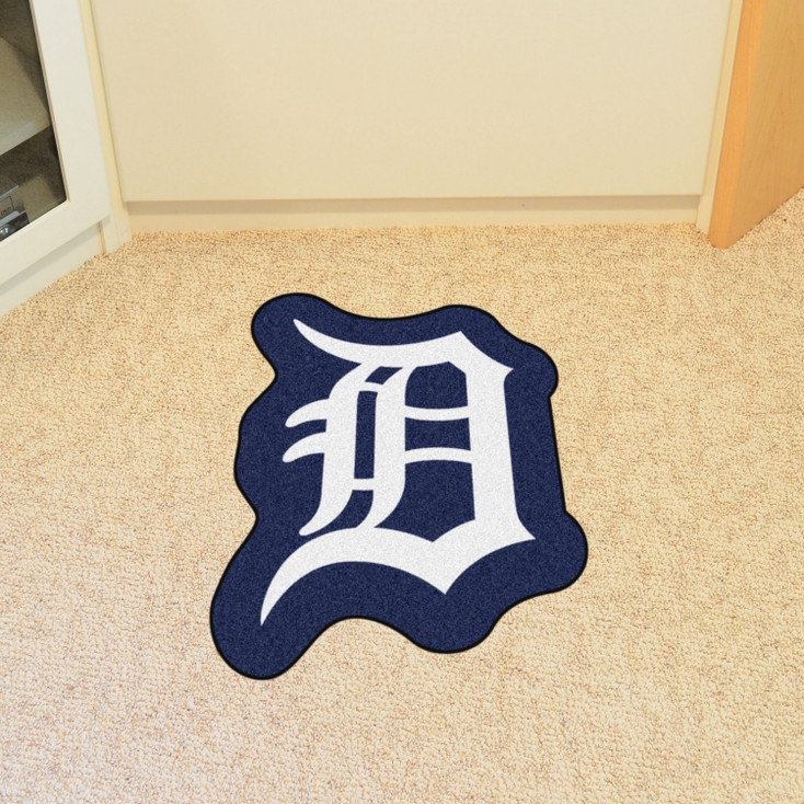 Detroit Tigers Navy Mascot Mat