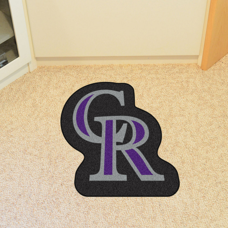 Colorado Rockies Purple Mascot Mat