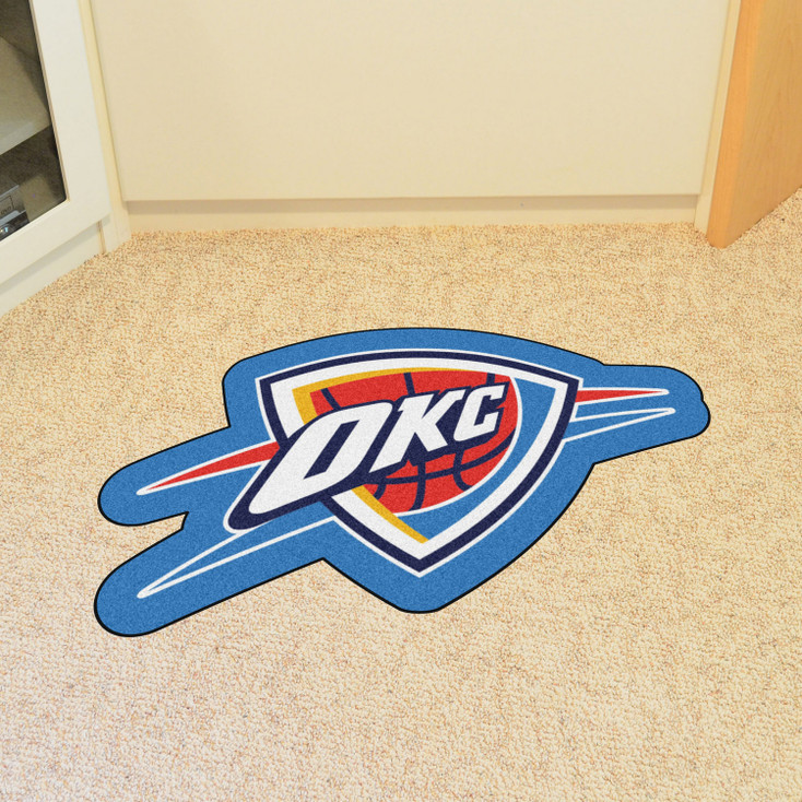 Oklahoma City Thunder Blue Mascot Mat