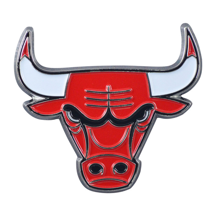 Chicago Bulls Red Emblem, Set of 2