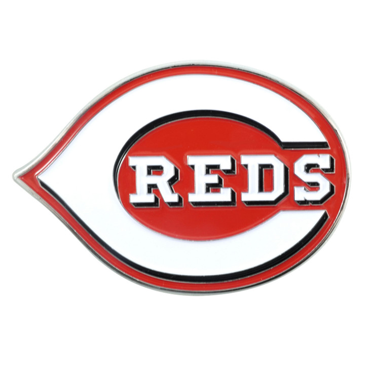 Cincinnati Reds Red Emblem, Set of 2